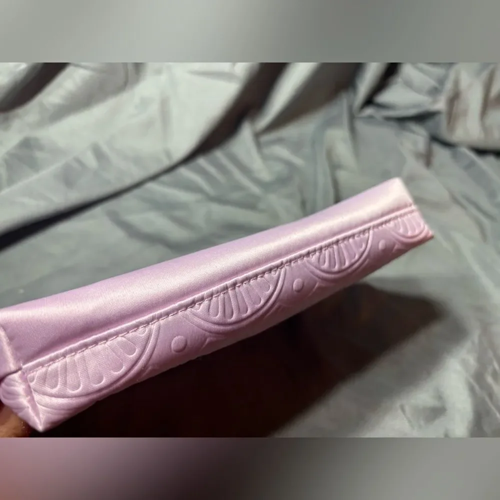 Estee Lauder Light Pink Floral Magnolia Make Up Bag See Pics for Measurements